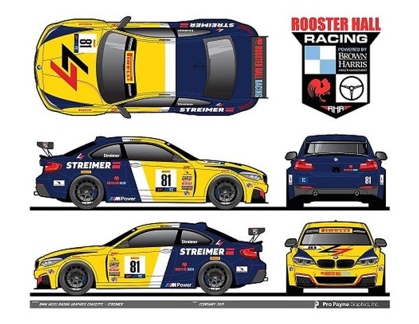Steve Streimer Announces 2019 TC America Season with Rooster Hall Racing