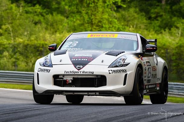 Streimer finishes 8th and 6th  during double header at Lime Rock's 